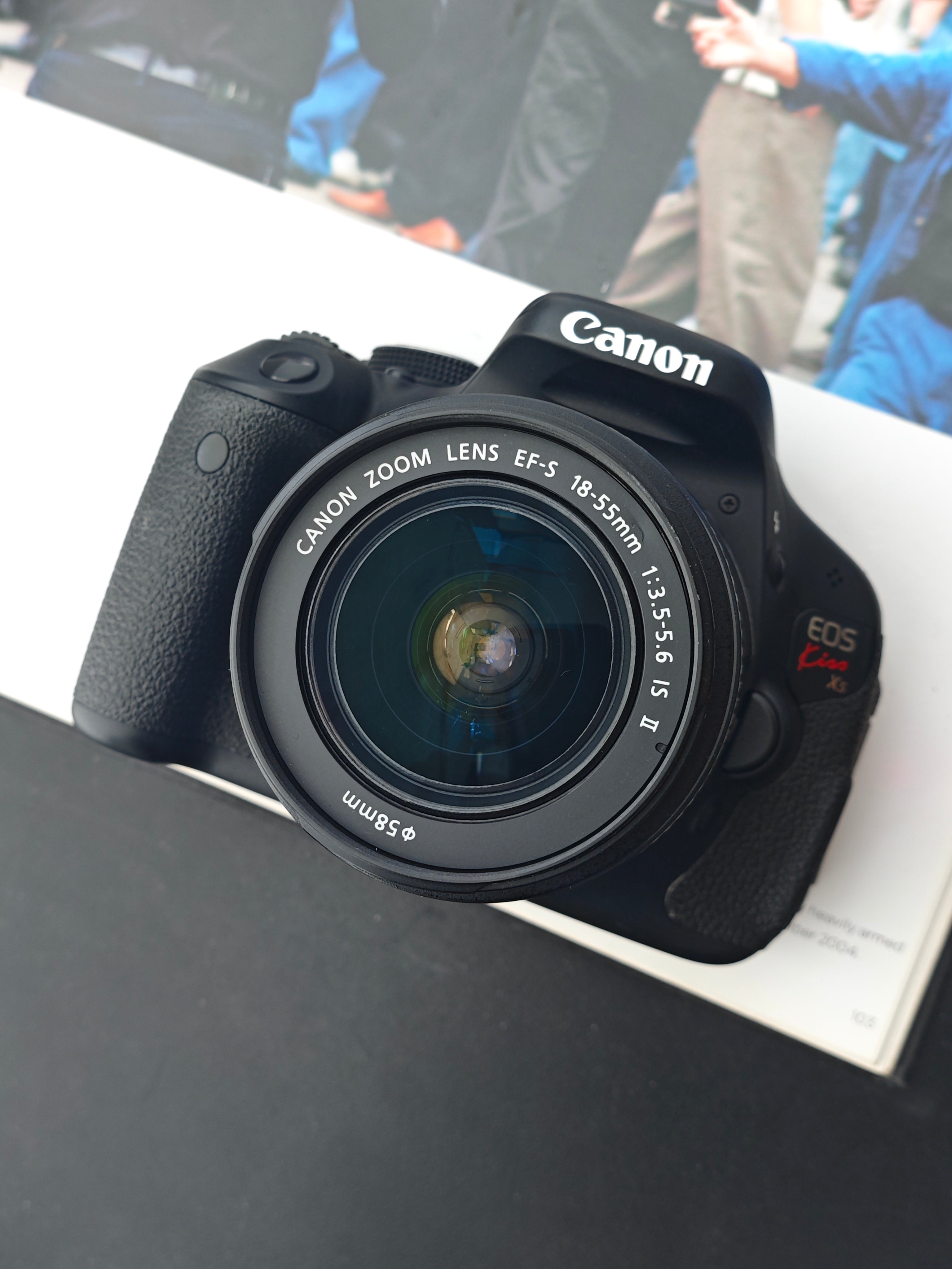 Used Canon EOS Kiss X5 with EF-S 18-55mm Digital Camera \u2013 UNIT
