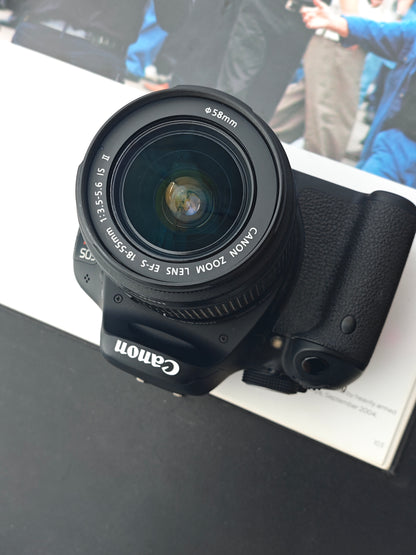 Used Canon EOS Kiss X5 with EF-S 18-55mm Digital Camera