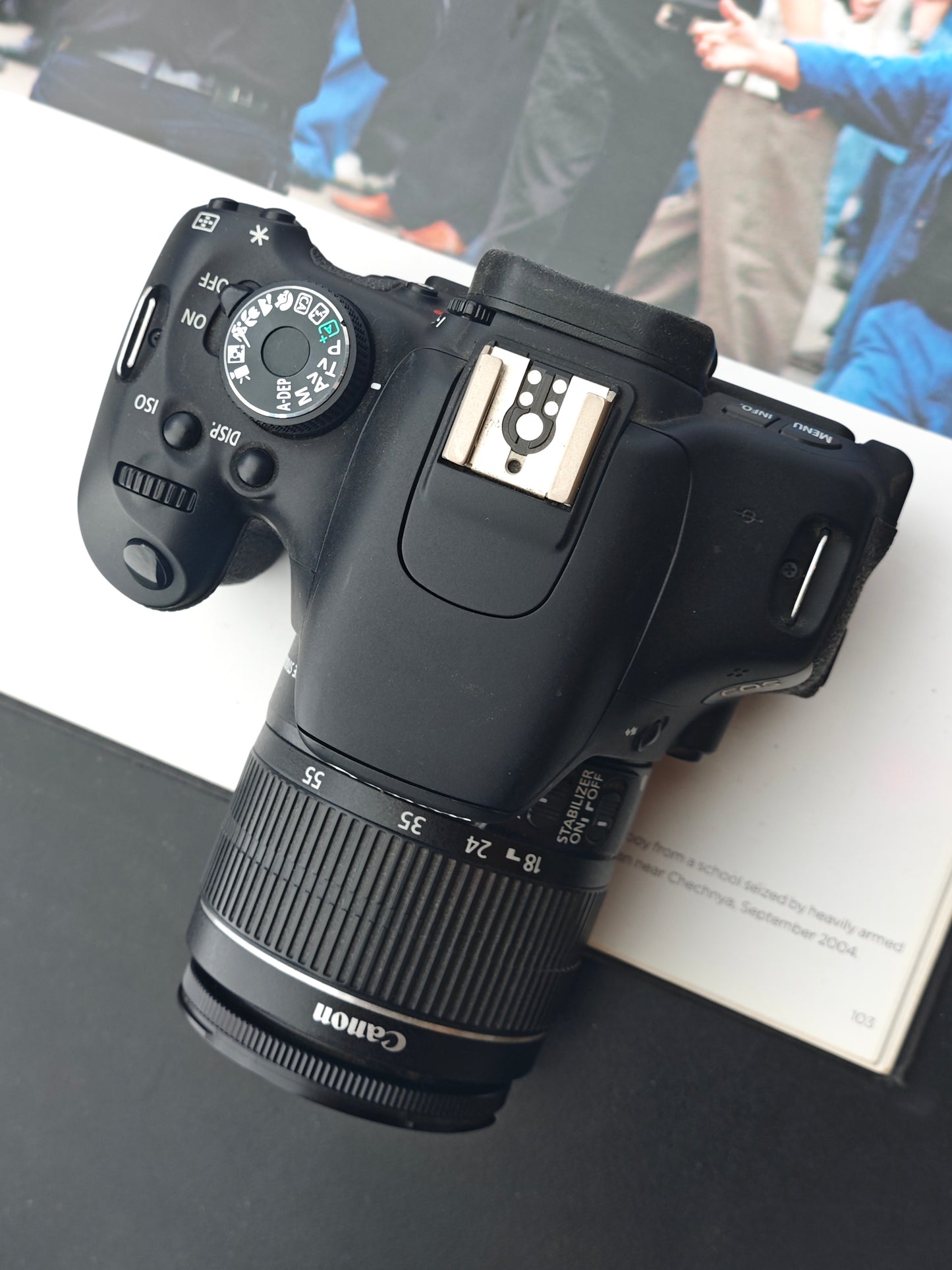 Used Canon EOS Kiss X5 with EF-S 18-55mm Digital Camera