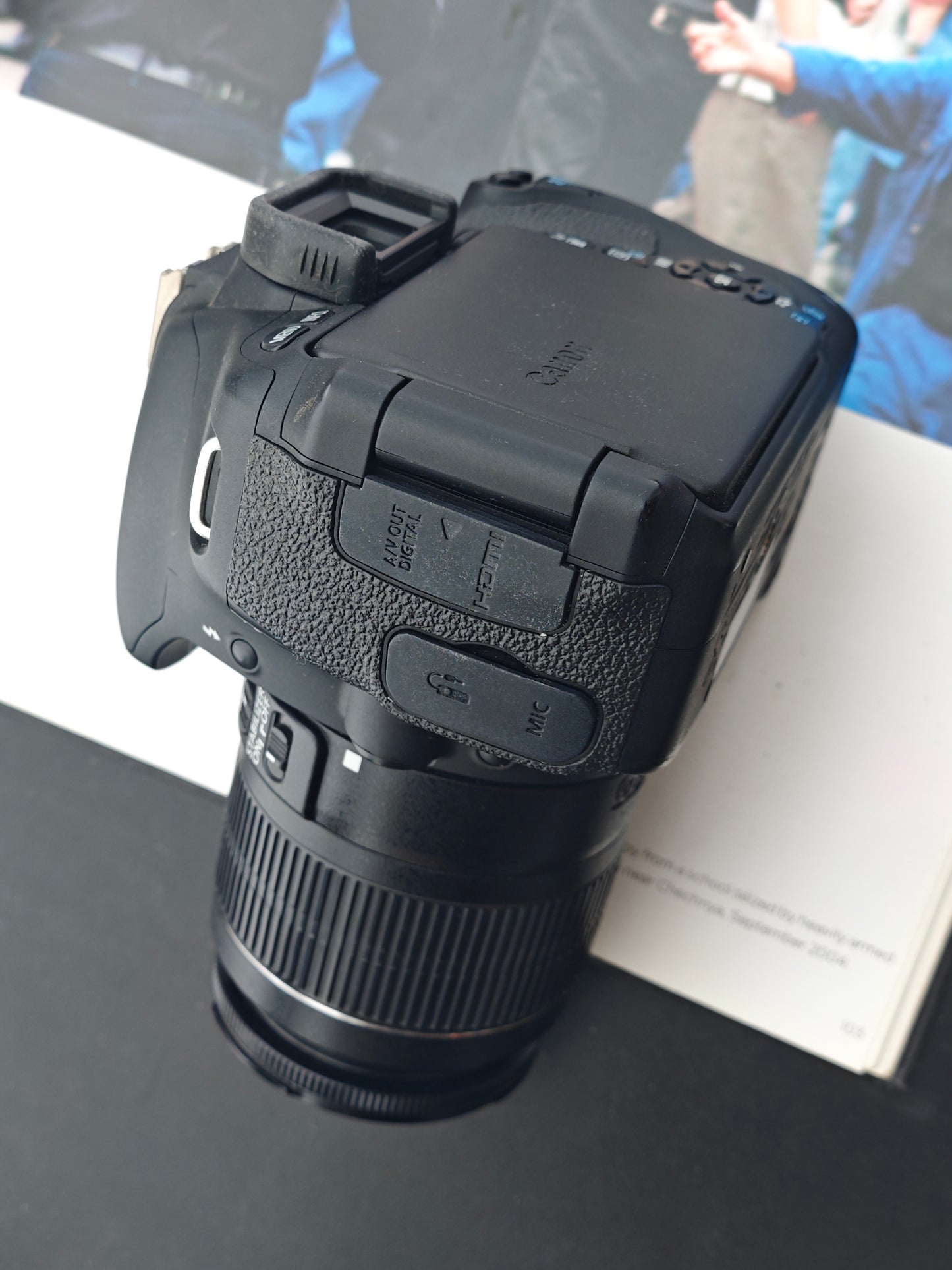 Used Canon EOS Kiss X5 with EF-S 18-55mm Digital Camera