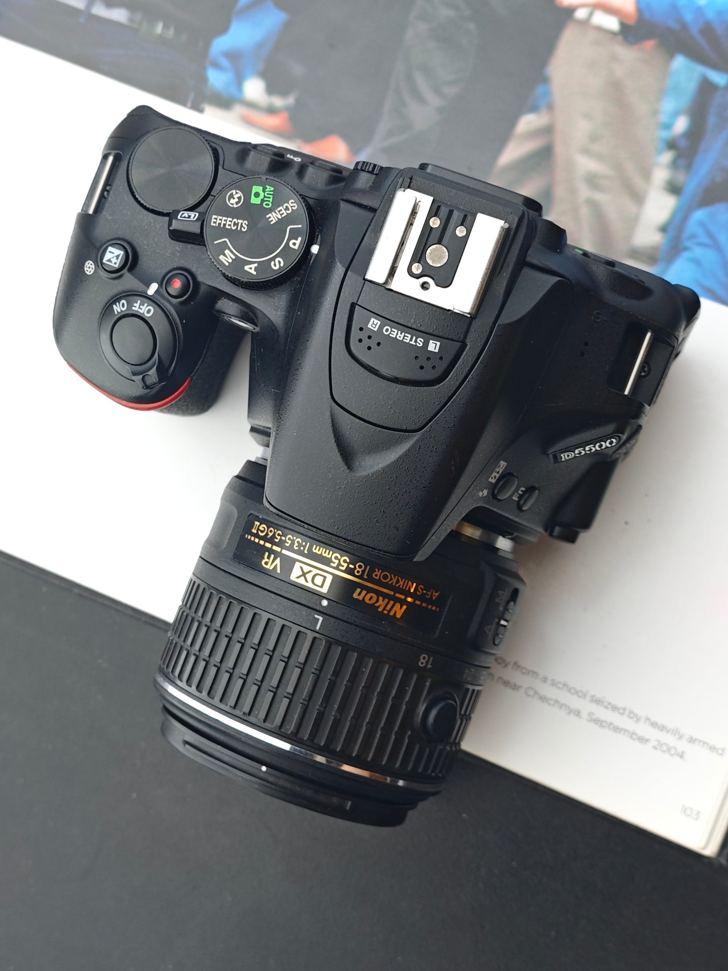 *READ* Used Nikon D5500 with Nikon DX VR AF-S 18-55mm F3.5-5.6 G II ED [No charger]