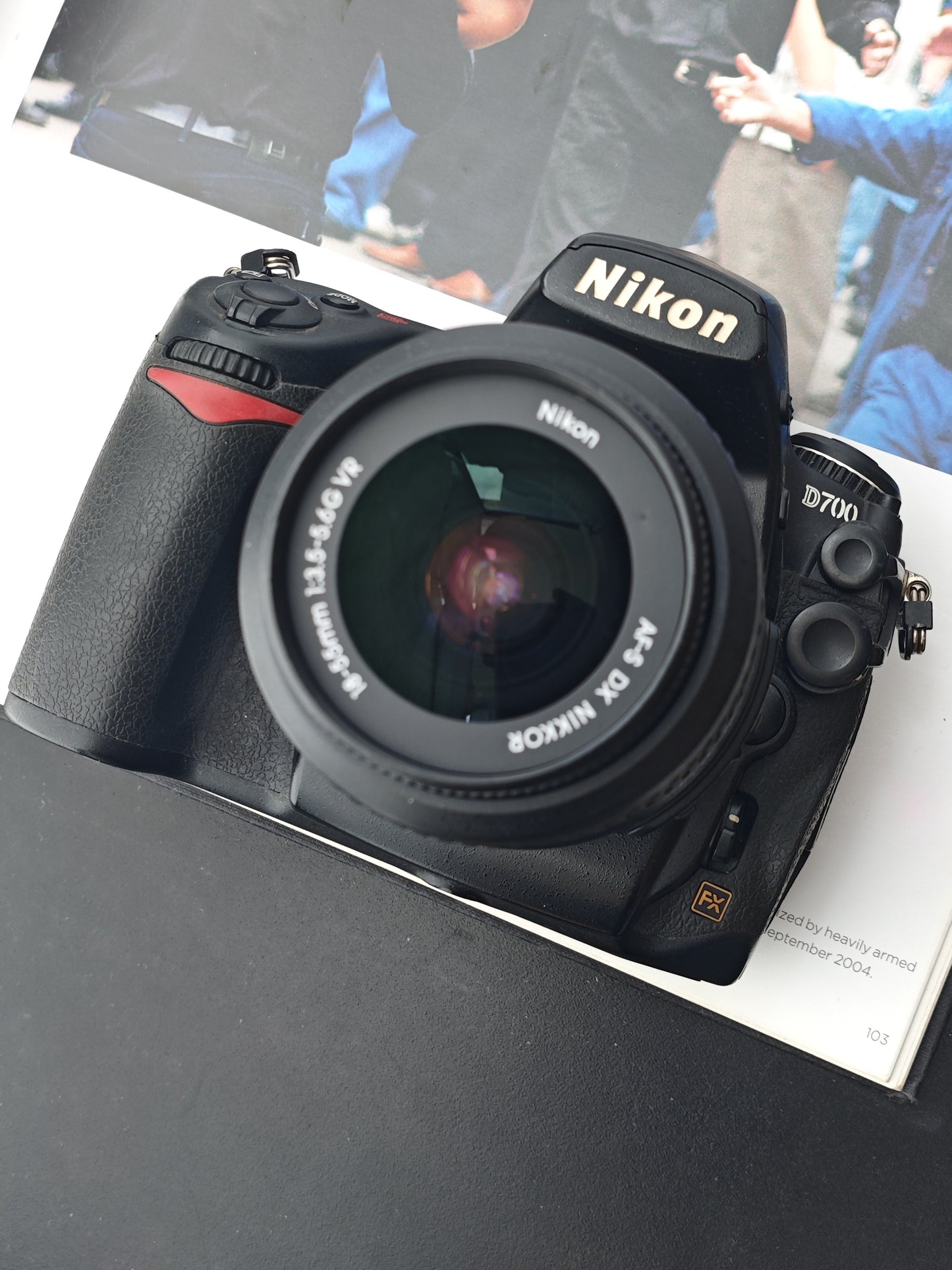 Used Nikon D700 with AF-S Nikkor 18-55mm F3.5-5.6 G [No charger]