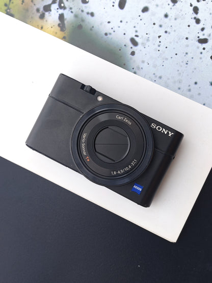 Used Sony Cyber-Shot DSC-RX100 Digital Camera [JPN only, No charger]