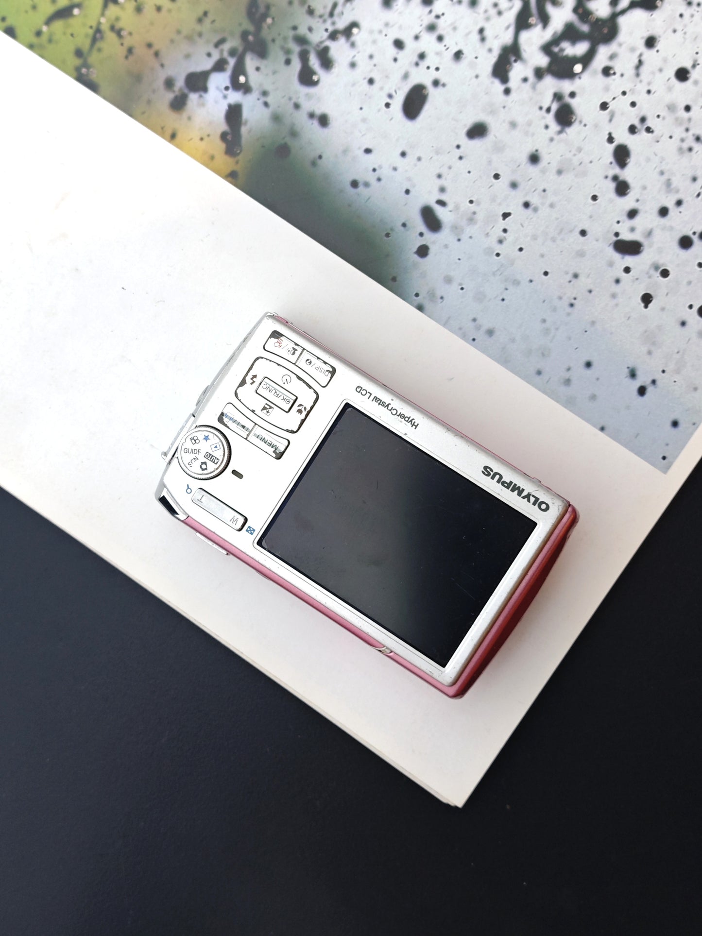 Used Olympus μ 1020 pink Digital Camera