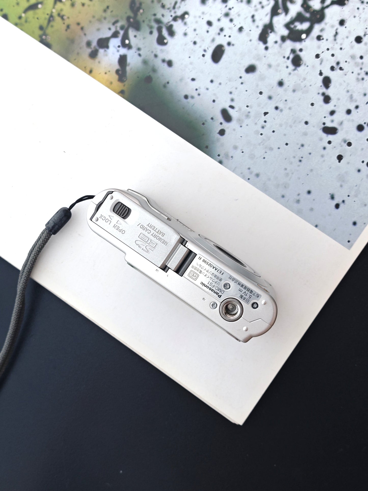 Used Panasonic Lumix DMC-FS1 silver Digital Camera