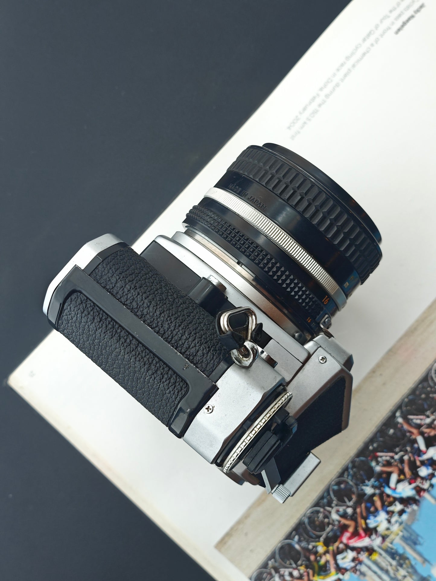 Nikon FE silver with Nikkor 50mm F1.4 Ai-S