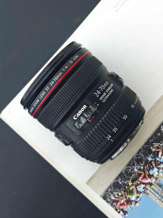 Canon Zoom Lens EF 24-70mm F4 L IS USM #0410017125