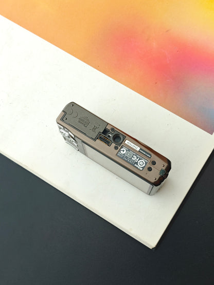 Used Nikon Coolpix S700 brown Digital Camera [No charger]