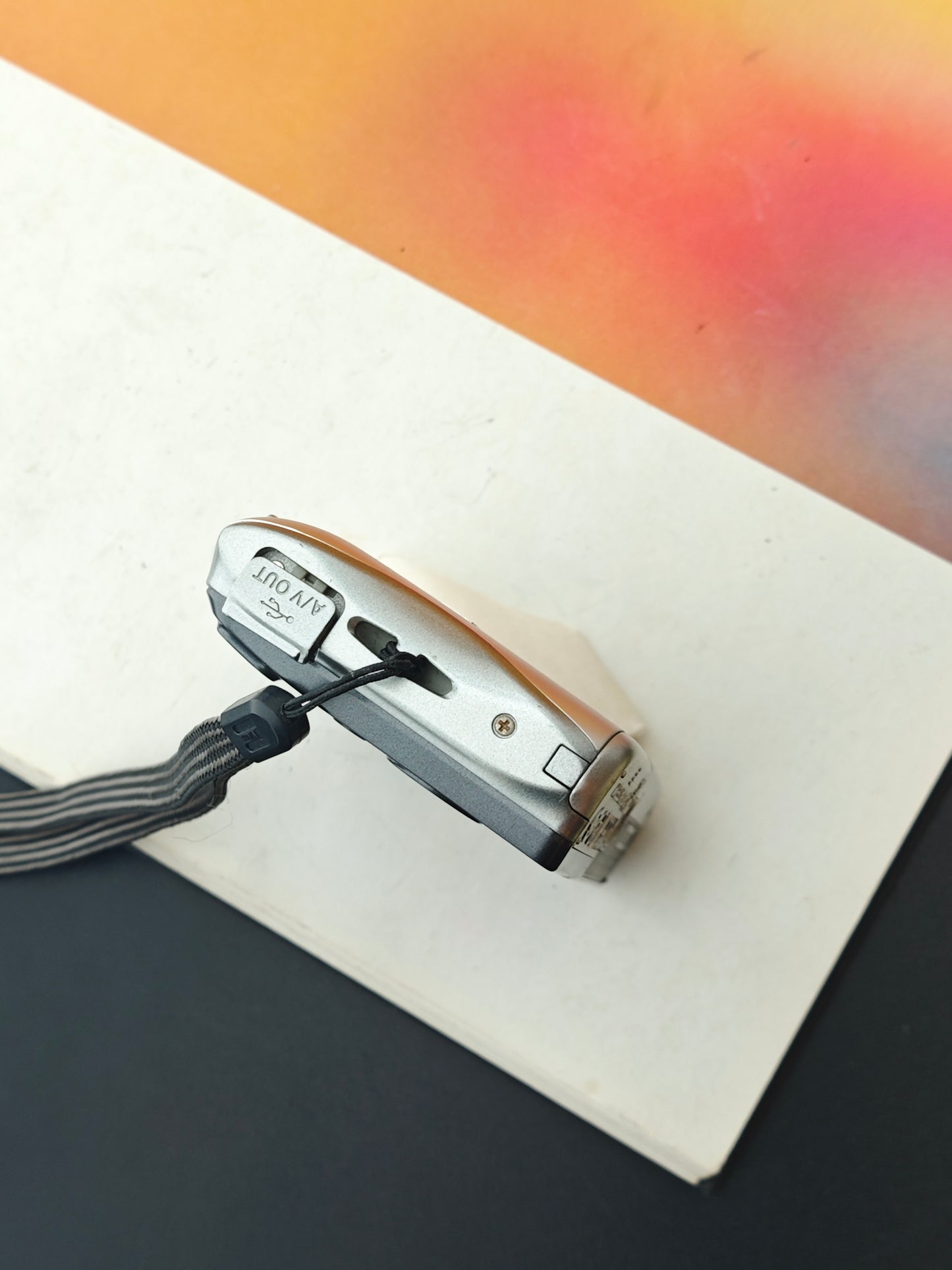 Used Nikon Coolpix S3700 silver Digital Camera [No charger]