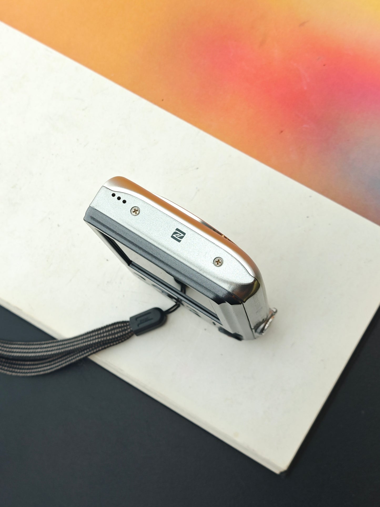 Used Nikon Coolpix S3700 silver Digital Camera [No charger]