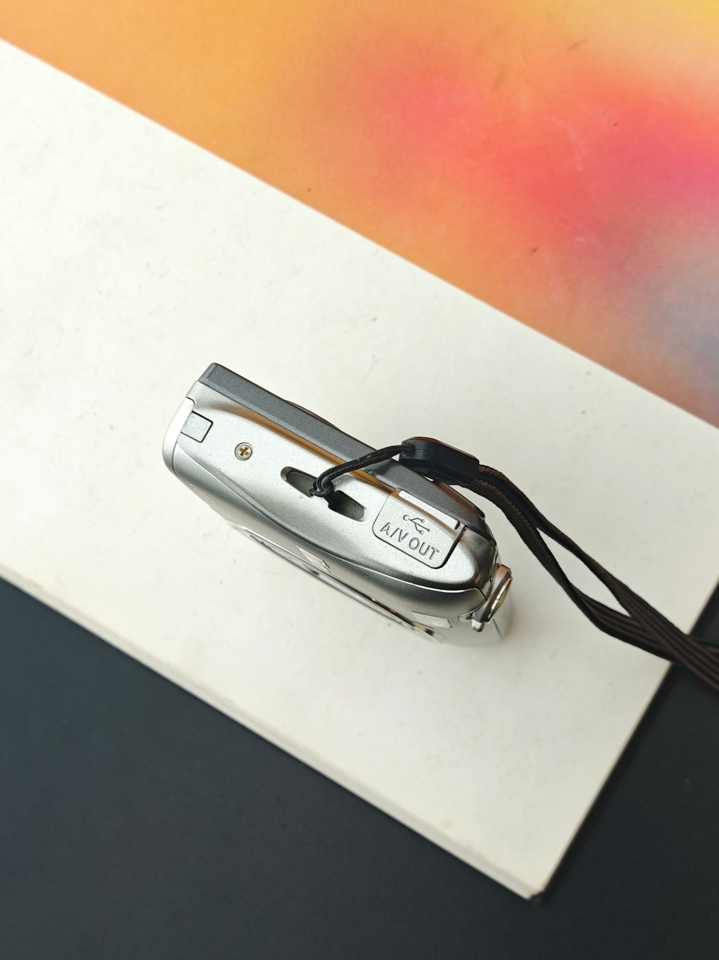 Used Nikon Coolpix S3700 silver Digital Camera [No charger]