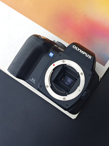 Used Olympus E-500 body DSLR Digital Camera
