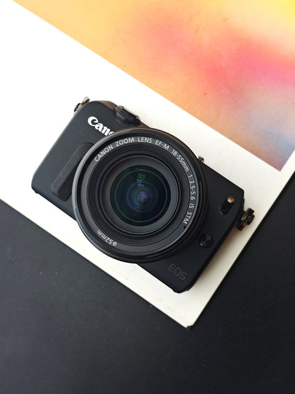 *READ* Used Canon EOS M with EF-S 18-55mm F 3.5-5.6 IS STM