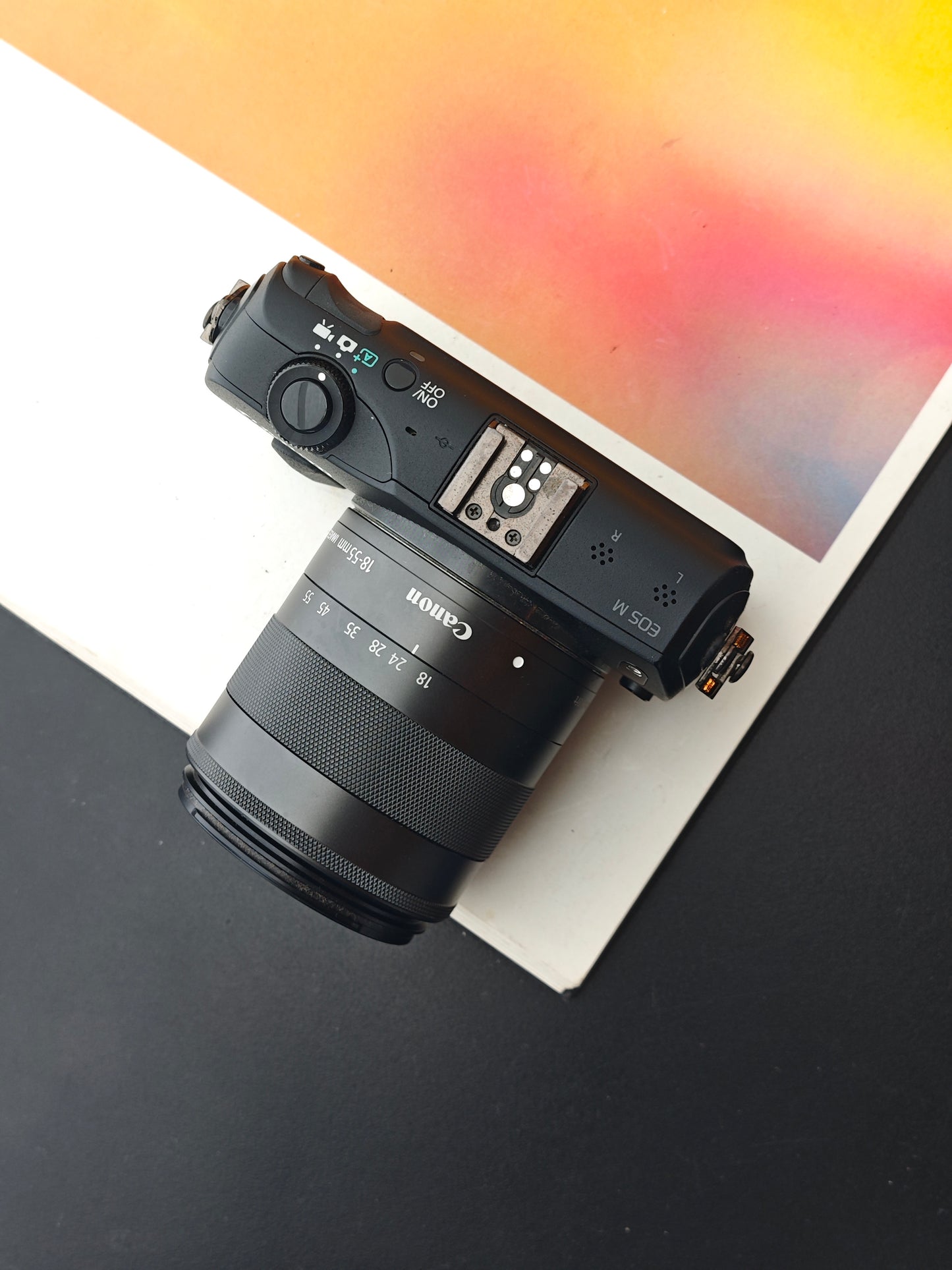 *READ* Used Canon EOS M with EF-S 18-55mm F 3.5-5.6 IS STM