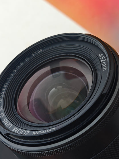 *READ* Used Canon EOS M with EF-S 18-55mm F 3.5-5.6 IS STM