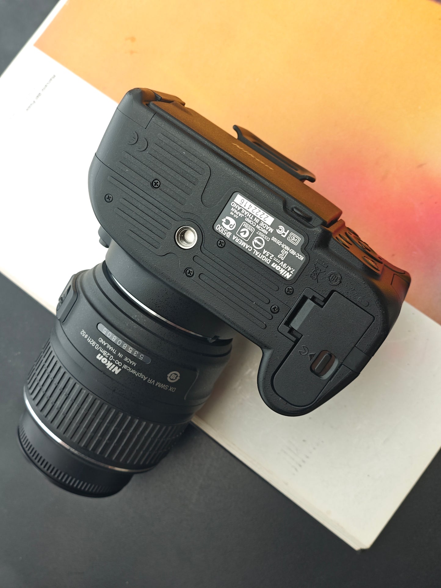 Used Nikon D5100 with Nikon AF-S Nikkor 18-55mm F3.5-5.6 G [No charger]