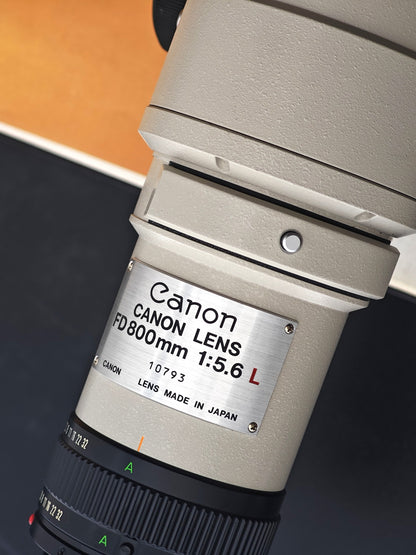 Canon Lens FD 800mm F5.6 L