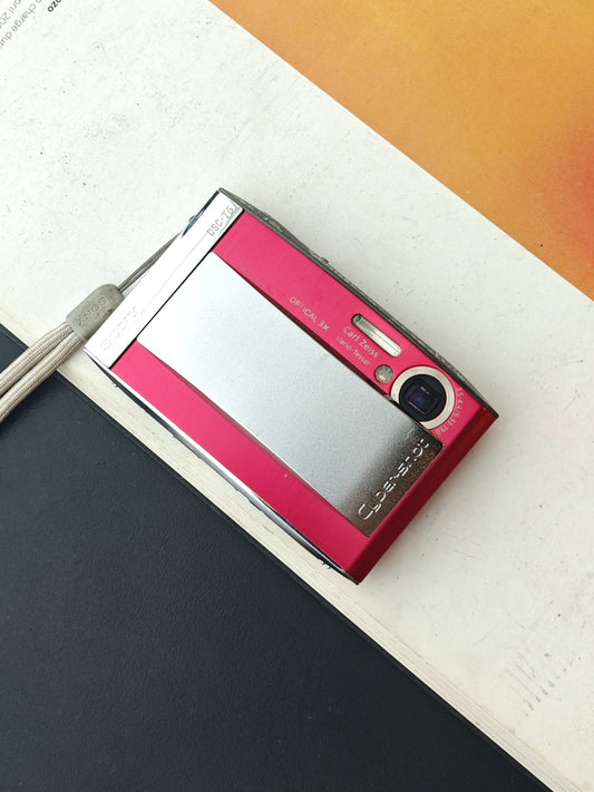 Used Sony Cyber-Shot DSC-T5 pink Digital Camera[JPN only]