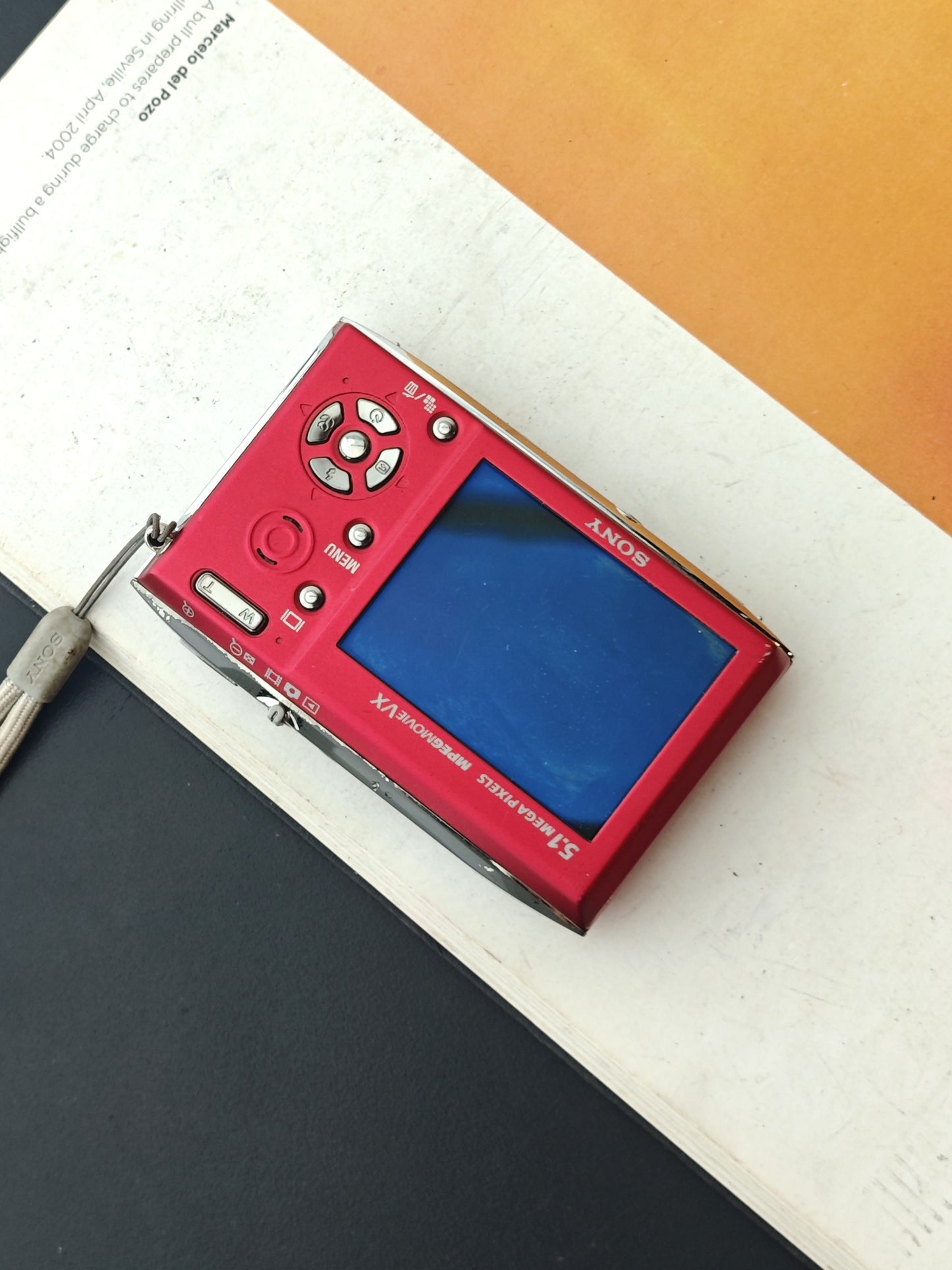 Used Sony Cyber-Shot DSC-T5 pink Digital Camera[JPN only]