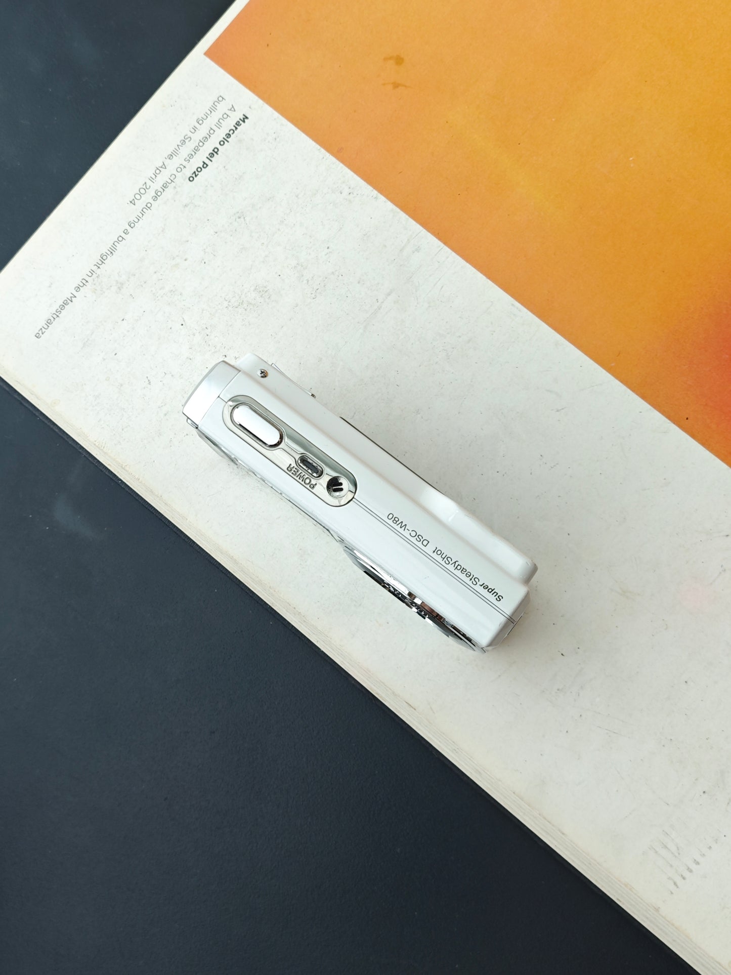 Used Sony Cyber-shot DSC-W80 Digital Camera [JPN only, No charger]