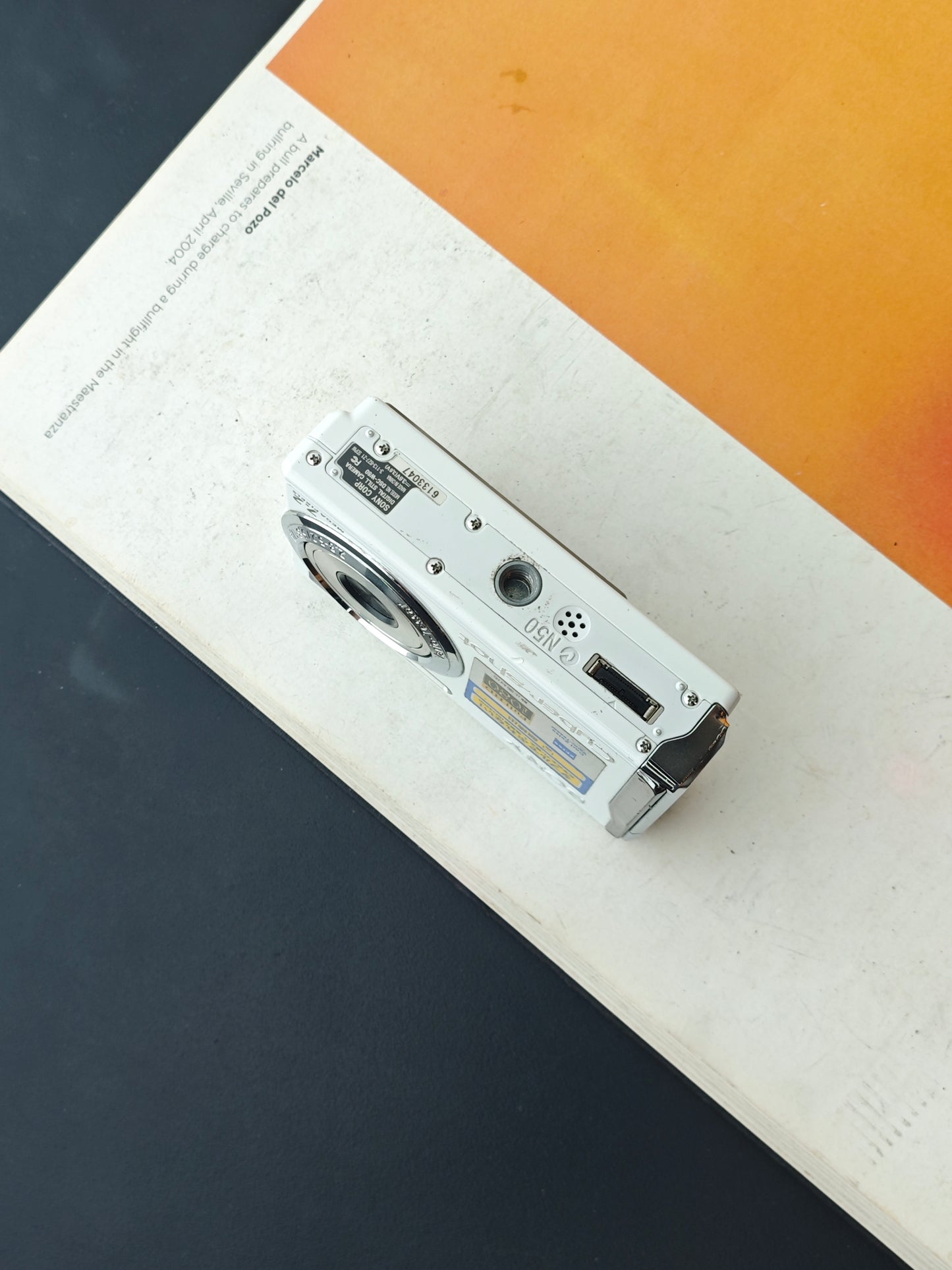 Used Sony Cyber-shot DSC-W80 Digital Camera [JPN only, No charger]