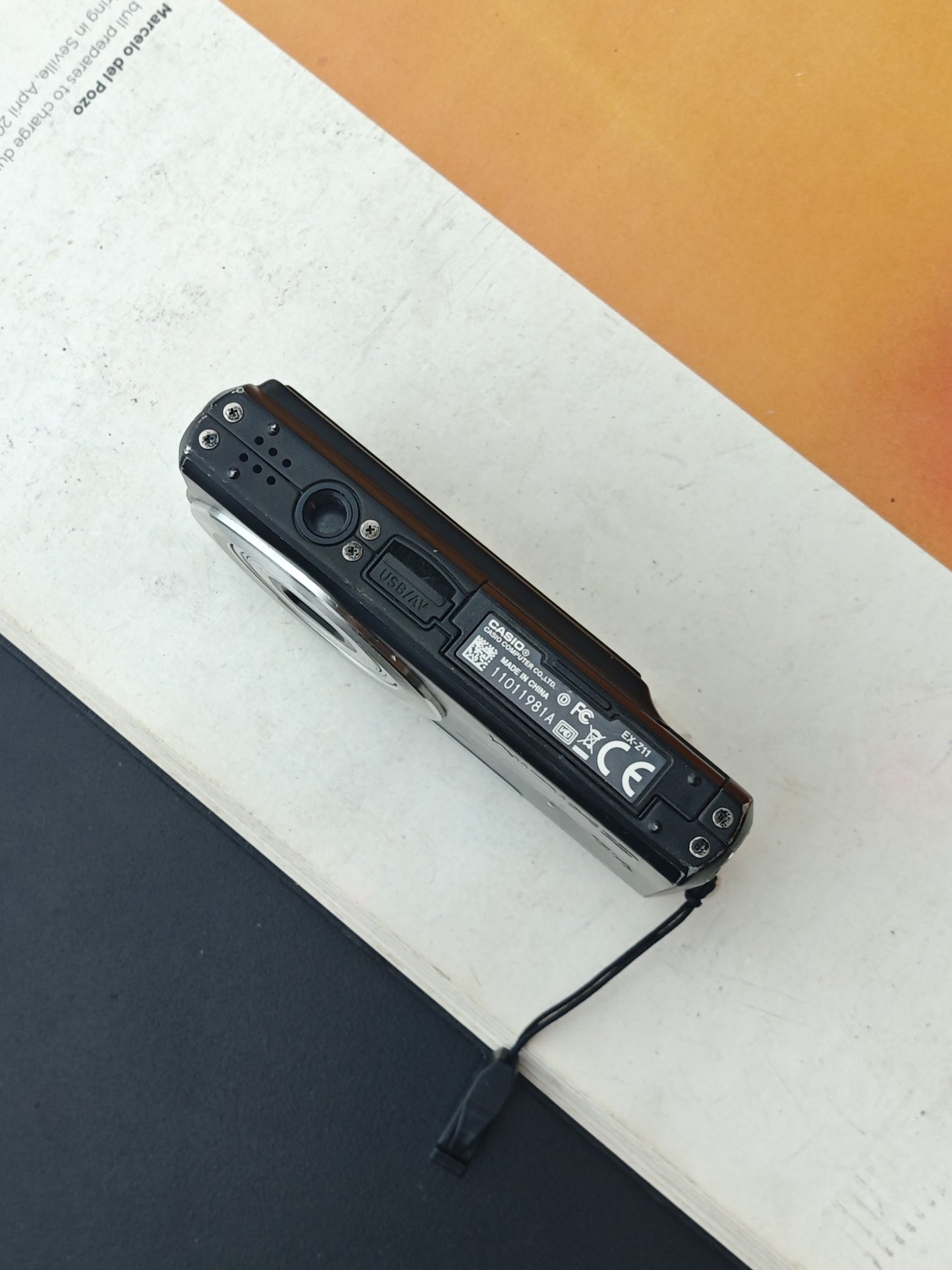 Used Casio EXILIM EX-Z11 Digital Camera #11011981A