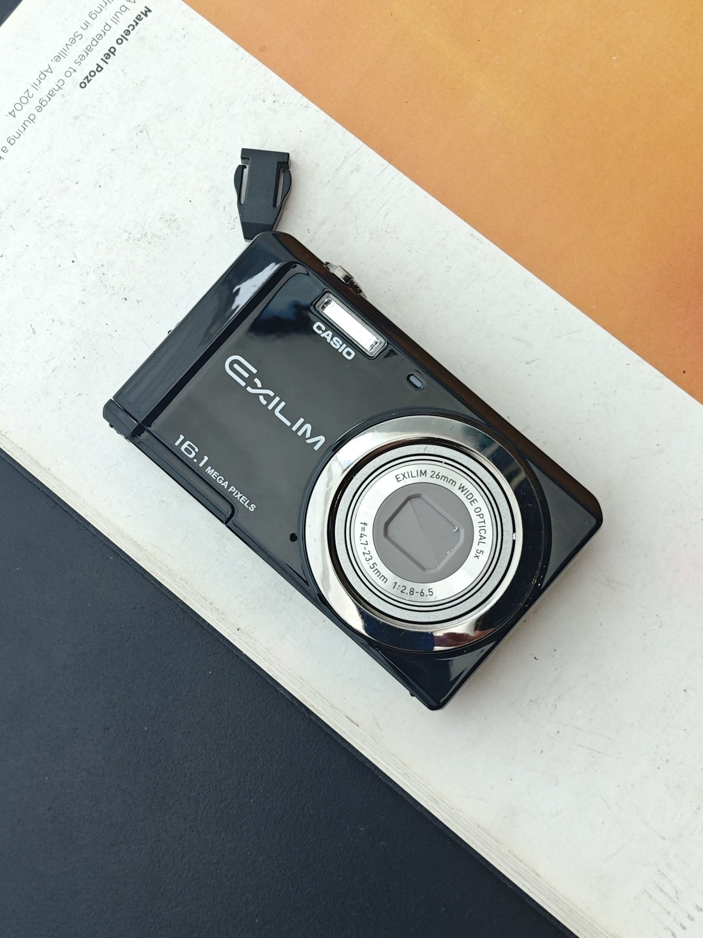 Used Casio EXILIM EX-ZS6 black Digital Camera [No charger]