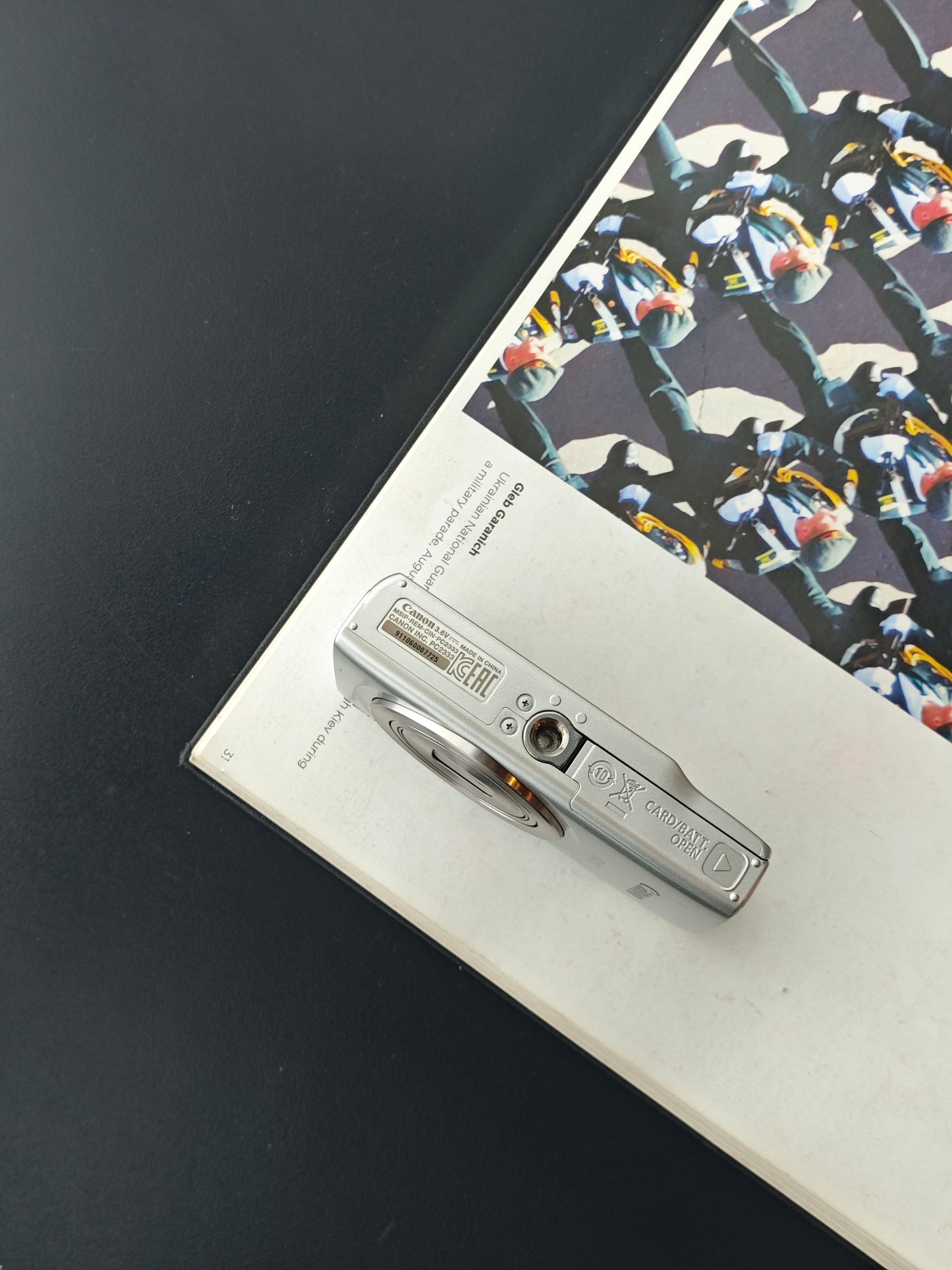 Used Canon IXY 200 silver Digital Camera [No charger]