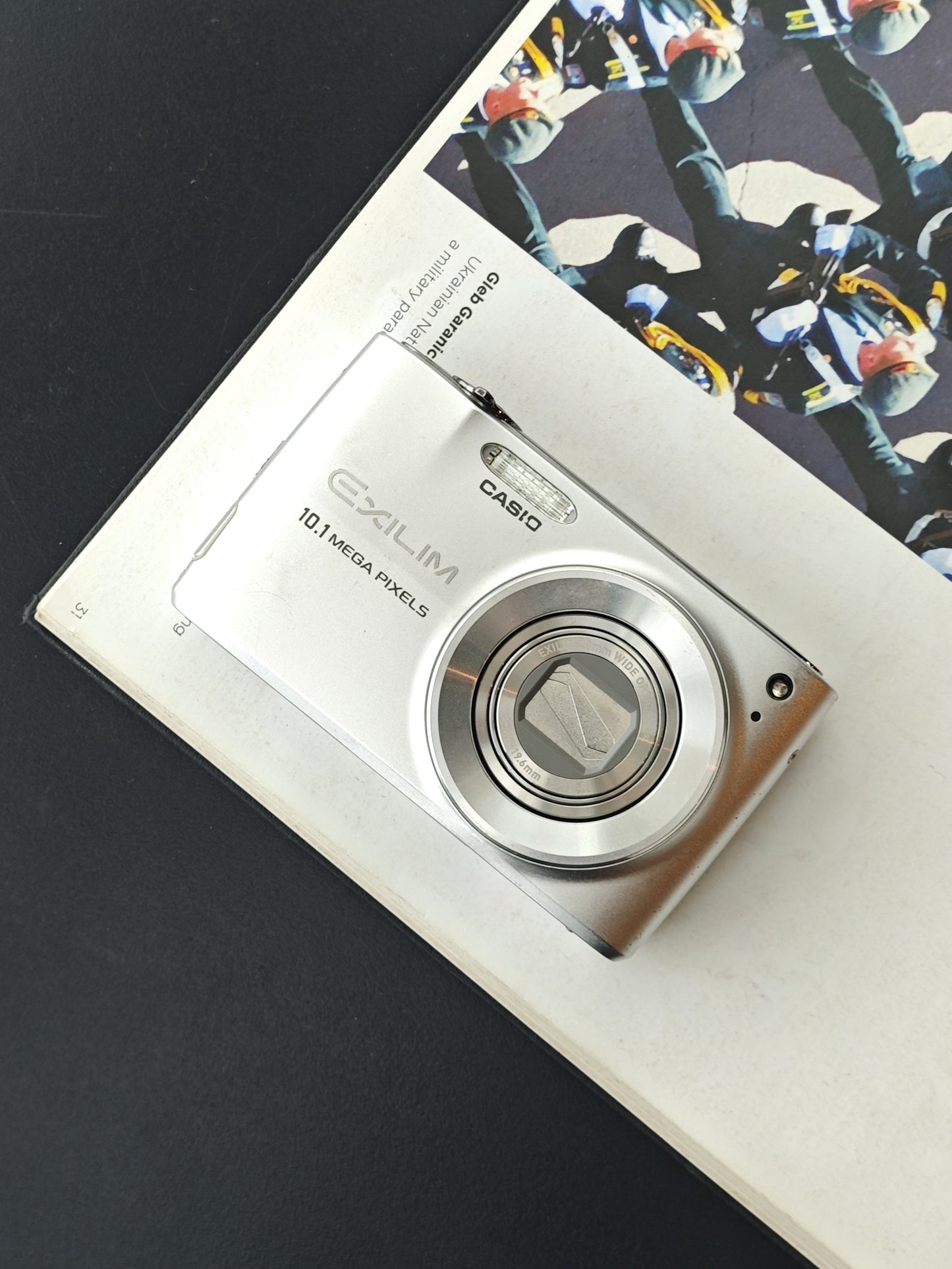 Used Casio EXILIM EX-Z300 silver Digital Camera [No charger]