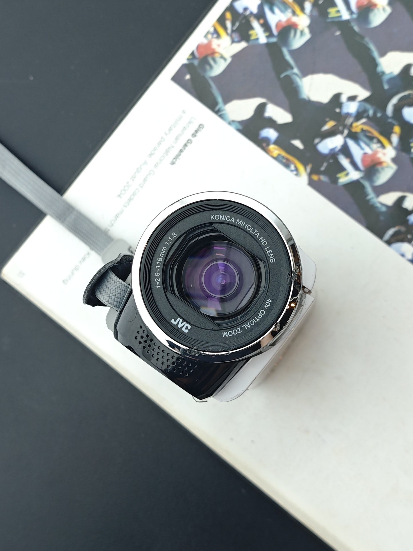 Used JVC Everio GZ-E109-W Handycam