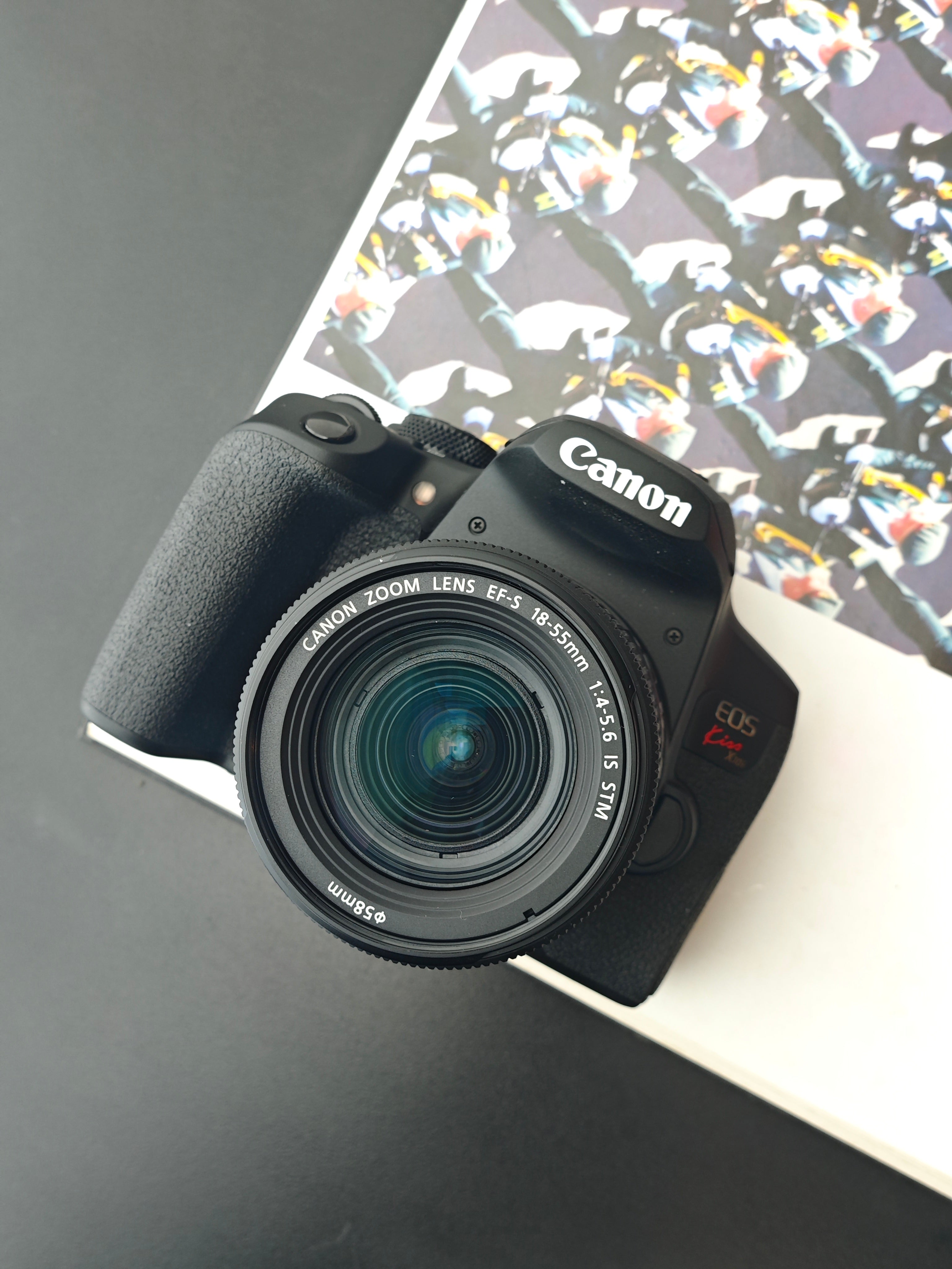Canon EOS Kiss x10i + 18-55mm + 55-250mm Canon EOS Kiss X10 DSLR
