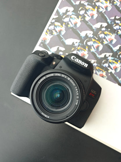 Used Canon EOS Kiss X10i with Double Zoom Kit Digital Camera