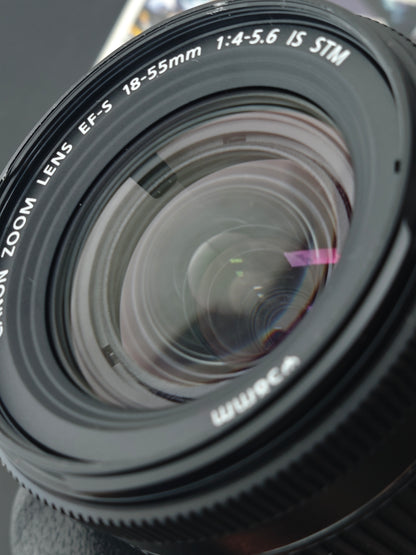 Used Canon EOS Kiss X10i with Double Zoom Kit Digital Camera