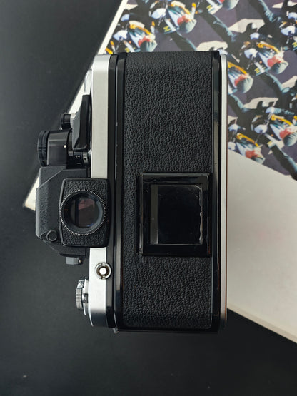 Nikon F2 photomic silver with Nikkor 28mm F3.5 Ai-S