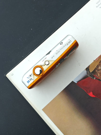 Used Canon IXY Digital 110 IS orange Digital Camera [with box]