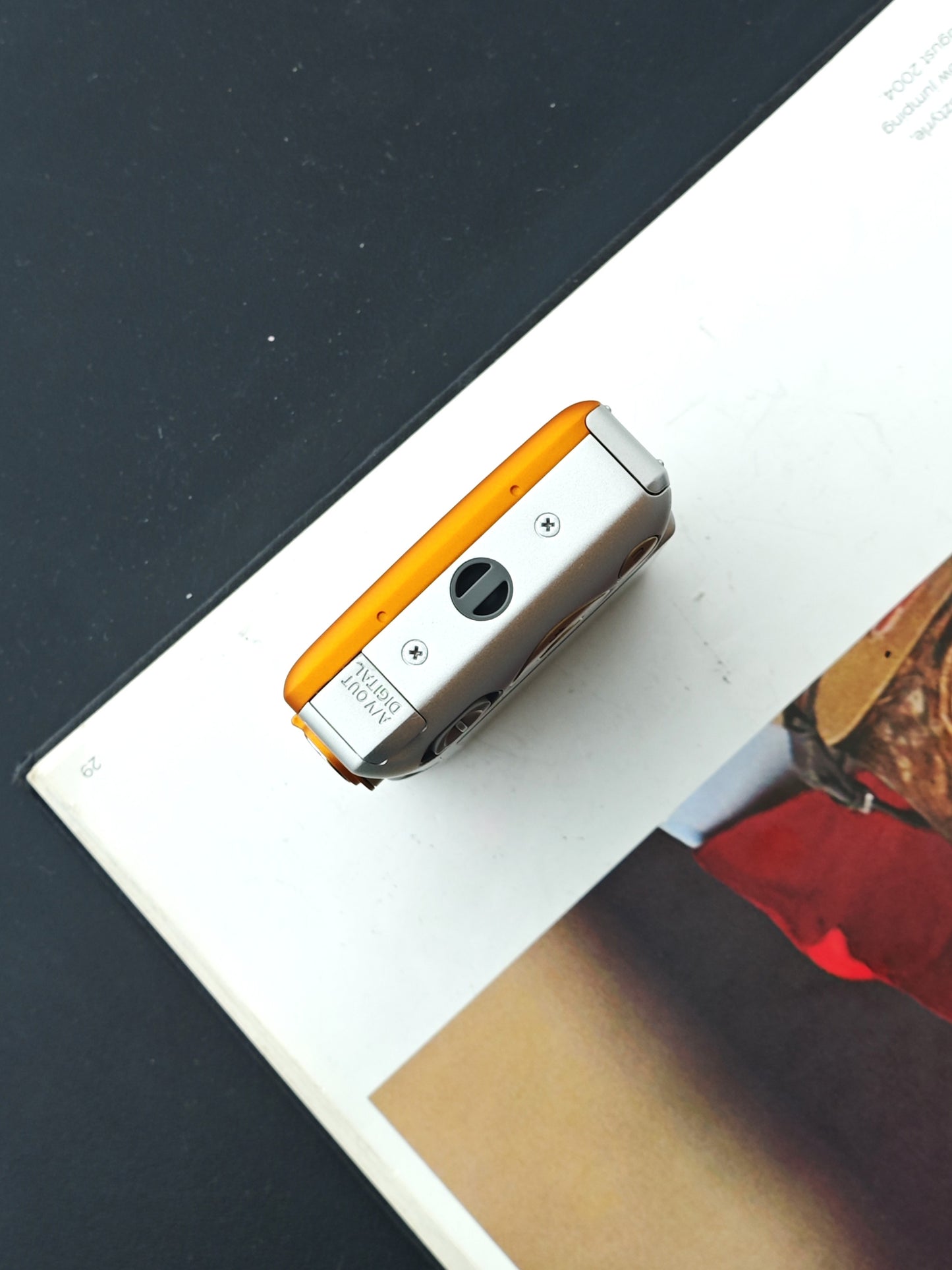 Used Canon IXY Digital 110 IS orange Digital Camera [with box]