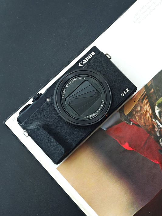 Used Canon PowerShot G5X Mark II black Digital Camera [with box]