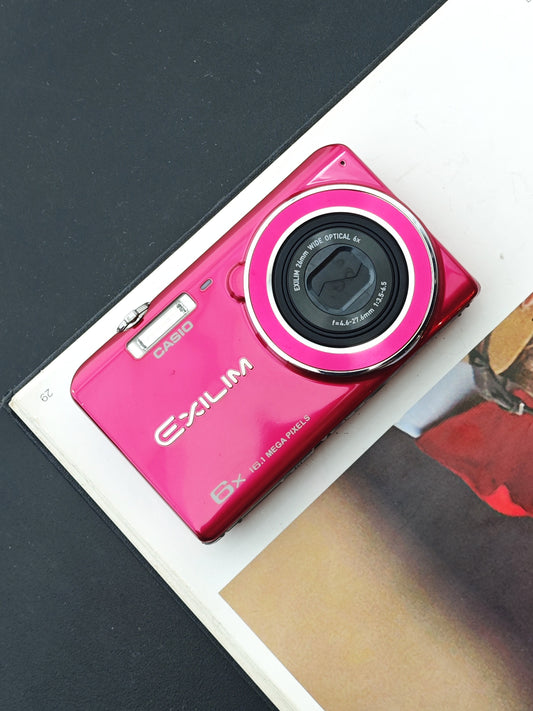 Used Casio EXILIM EX-ZS26 magenta Digital Camera [with box]