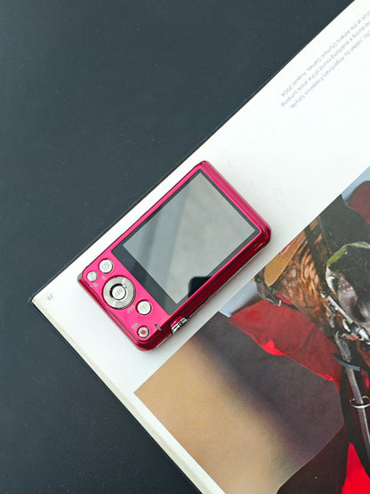 Used Casio EXILIM EX-ZS26 magenta Digital Camera [with box]
