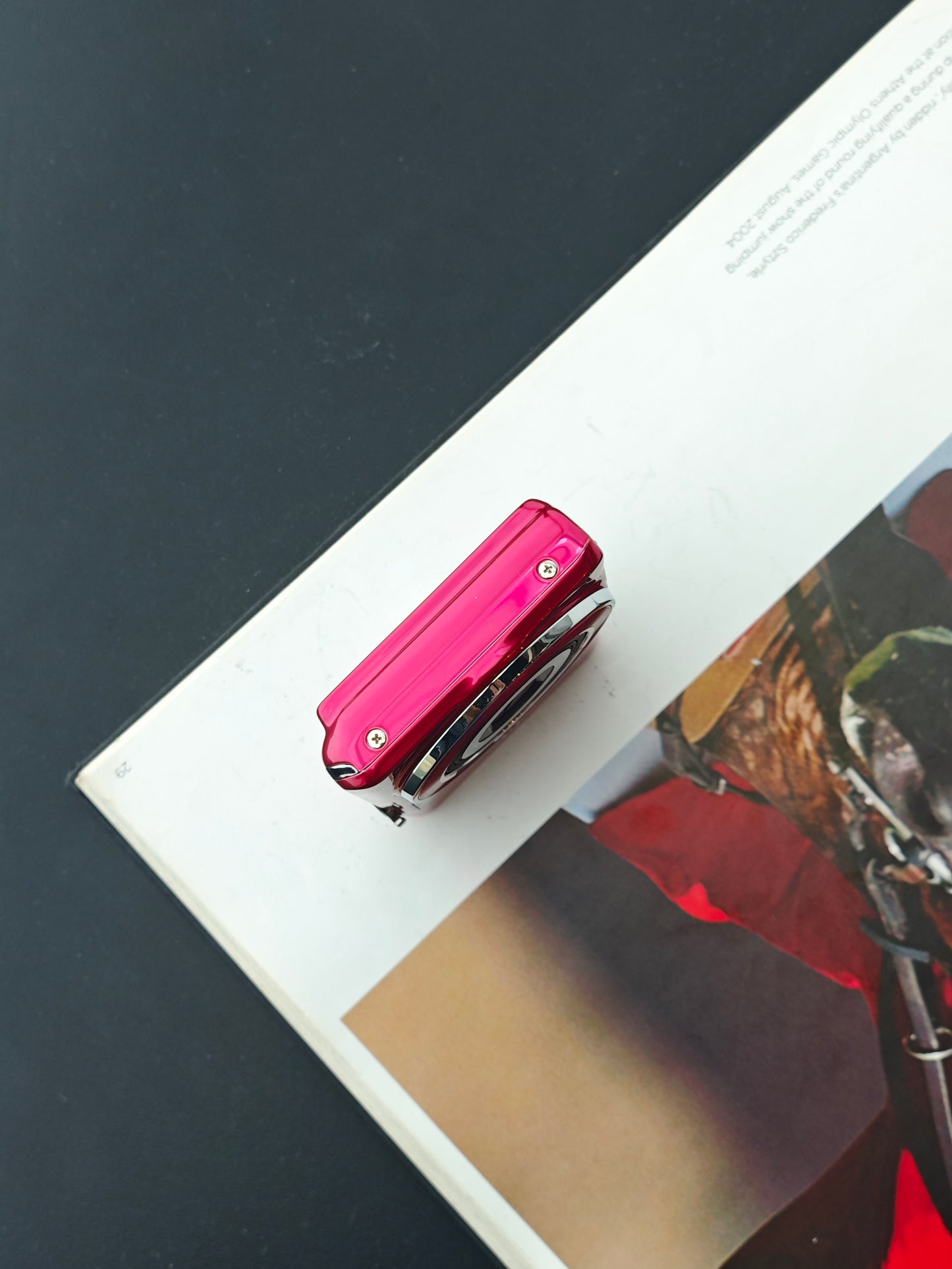 Used Casio EXILIM EX-ZS26 magenta Digital Camera [with box]