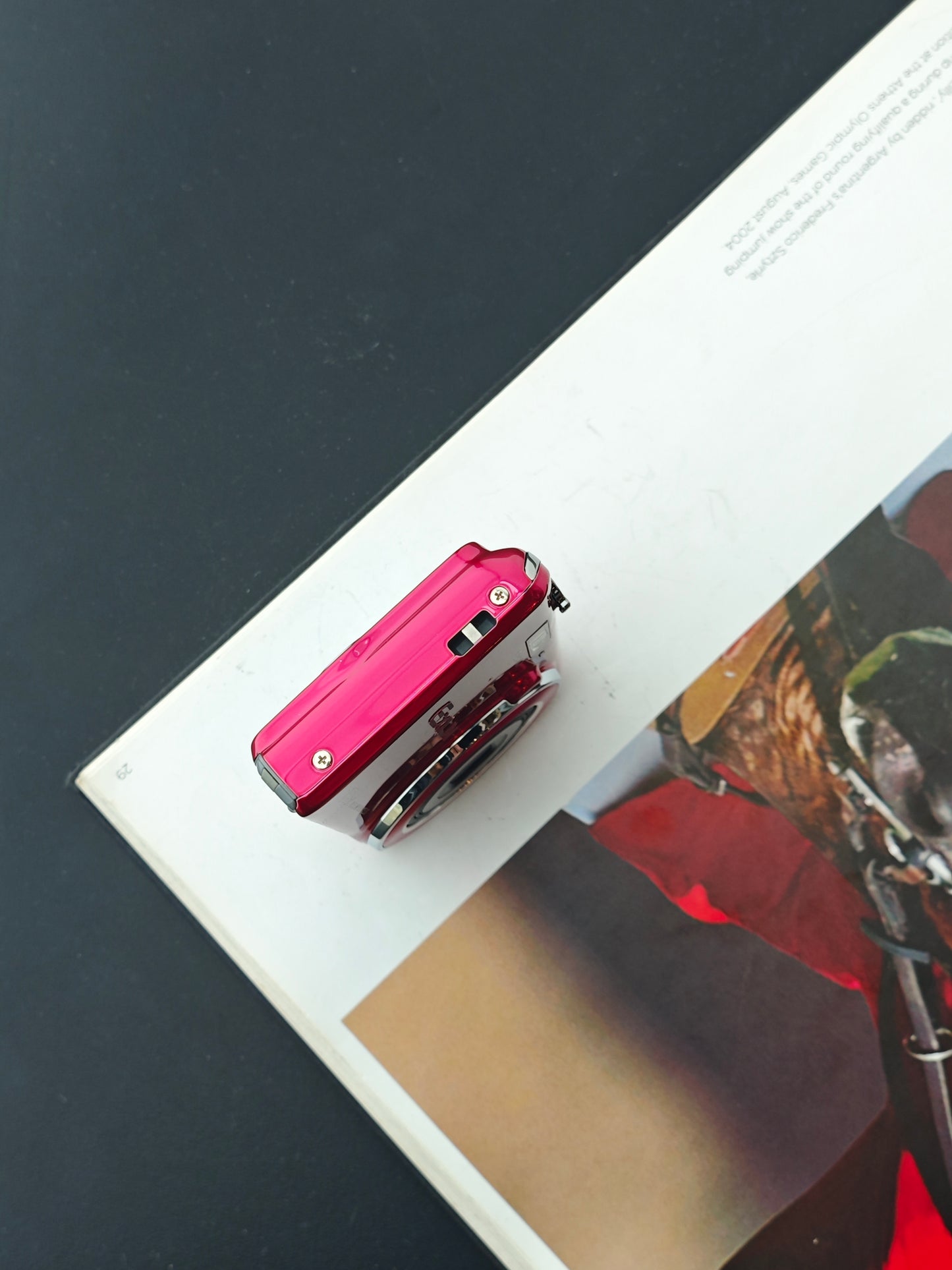 Used Casio EXILIM EX-ZS26 magenta Digital Camera [with box]