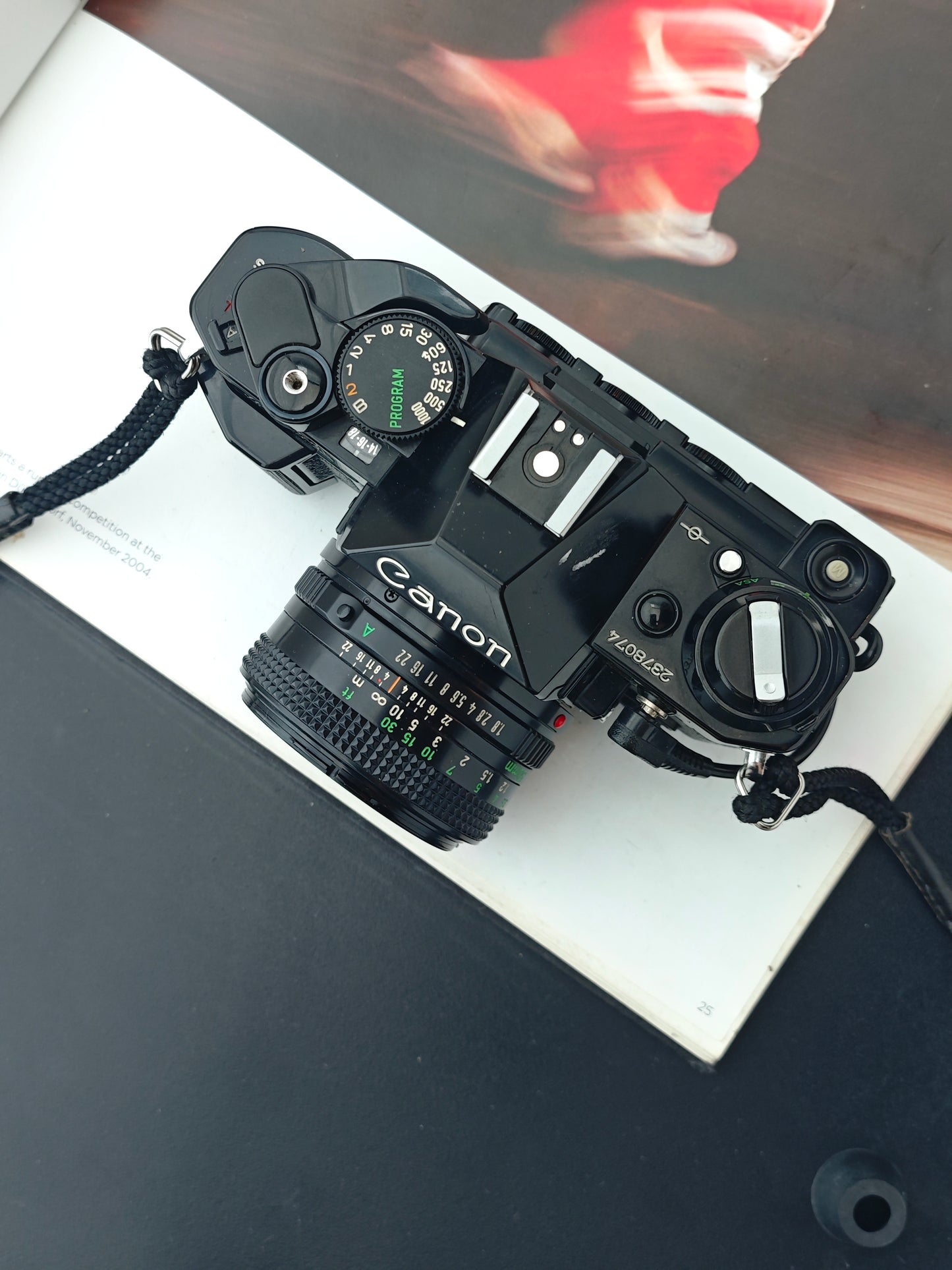 Canon AE-1 program with FD 50mm F1.8