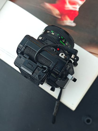 Canon AE-1 program with FD 50mm F1.8