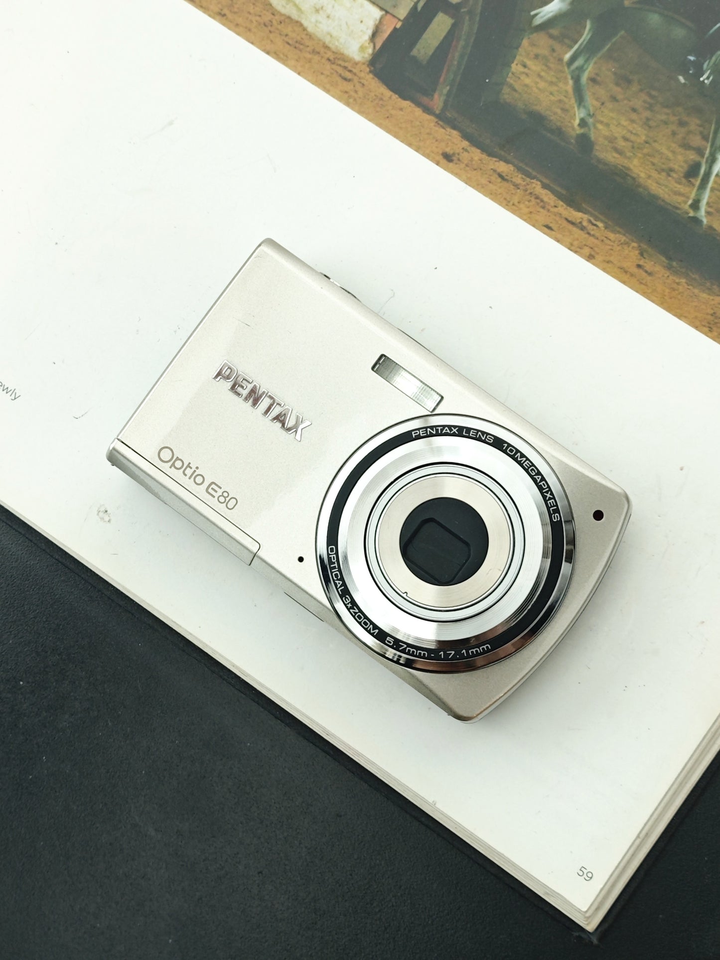 Used Pentax Optio E80 Digital Camera [with box]