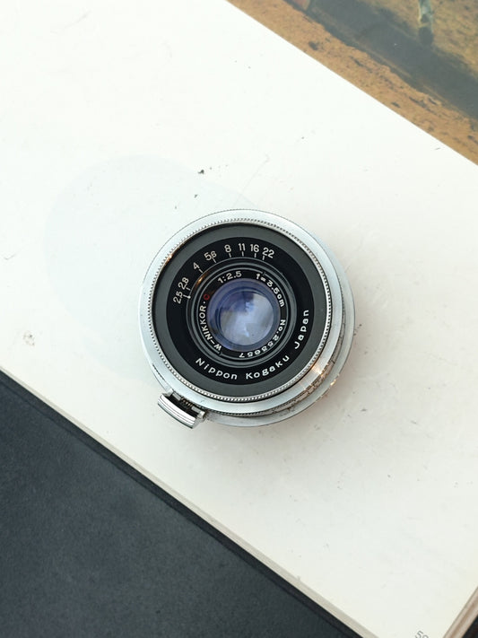 Nippon Kogaku W-Nikkor C 3.5cm F2.5 [S mount]