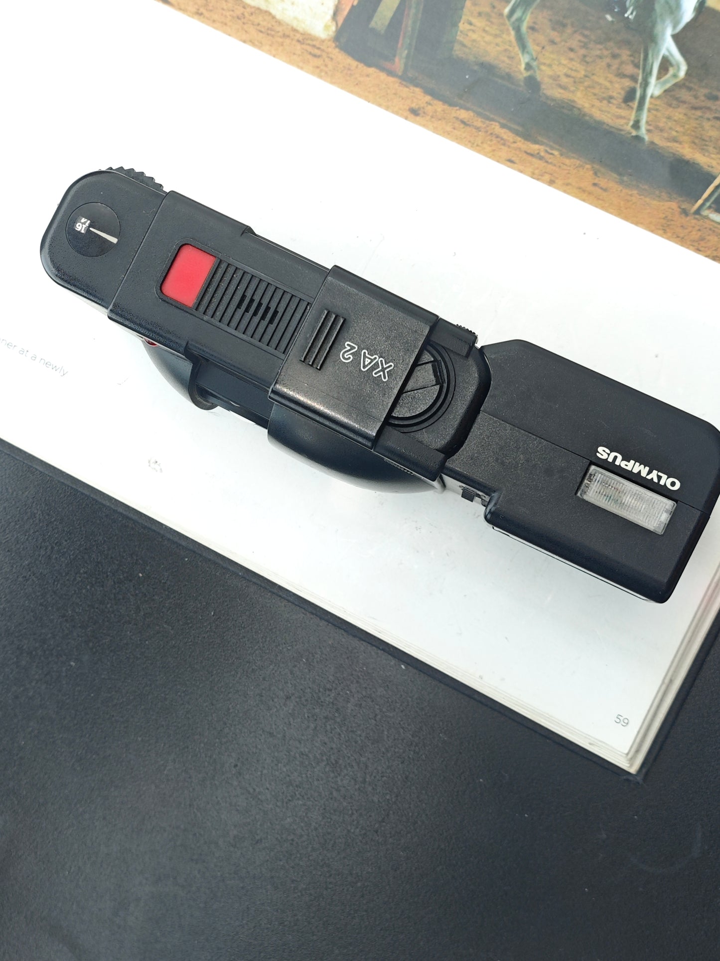 Olympus XA2 with Electronic Flash A16