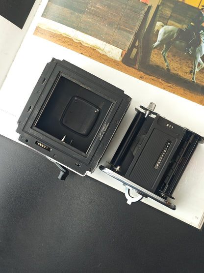 Hasselblad ⭑500C/M with Carl Zeiss Planar 80mm F2.8 C [with 2 magazines]