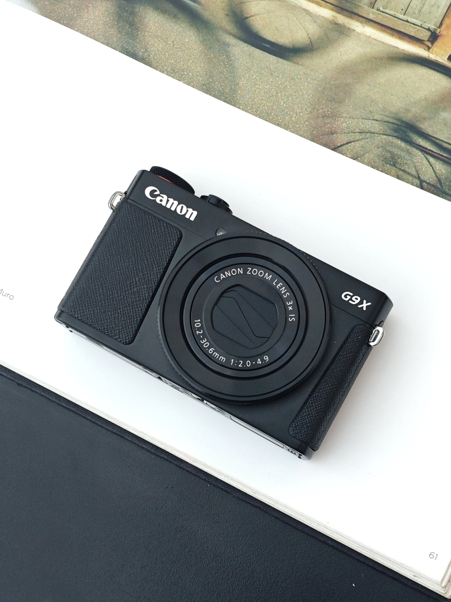 Used Canon PowerShot G9X Mark II black Digital Camera [with box] #831053000487