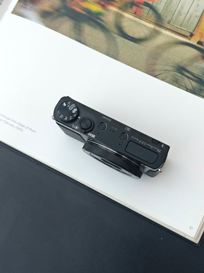 Used Canon PowerShot G9X Mark II black Digital Camera [with box] #831053000487