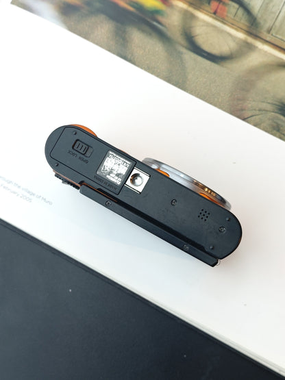 Used Casio EXILIM EX-ZR1600 orange Digital Camera [No charger]